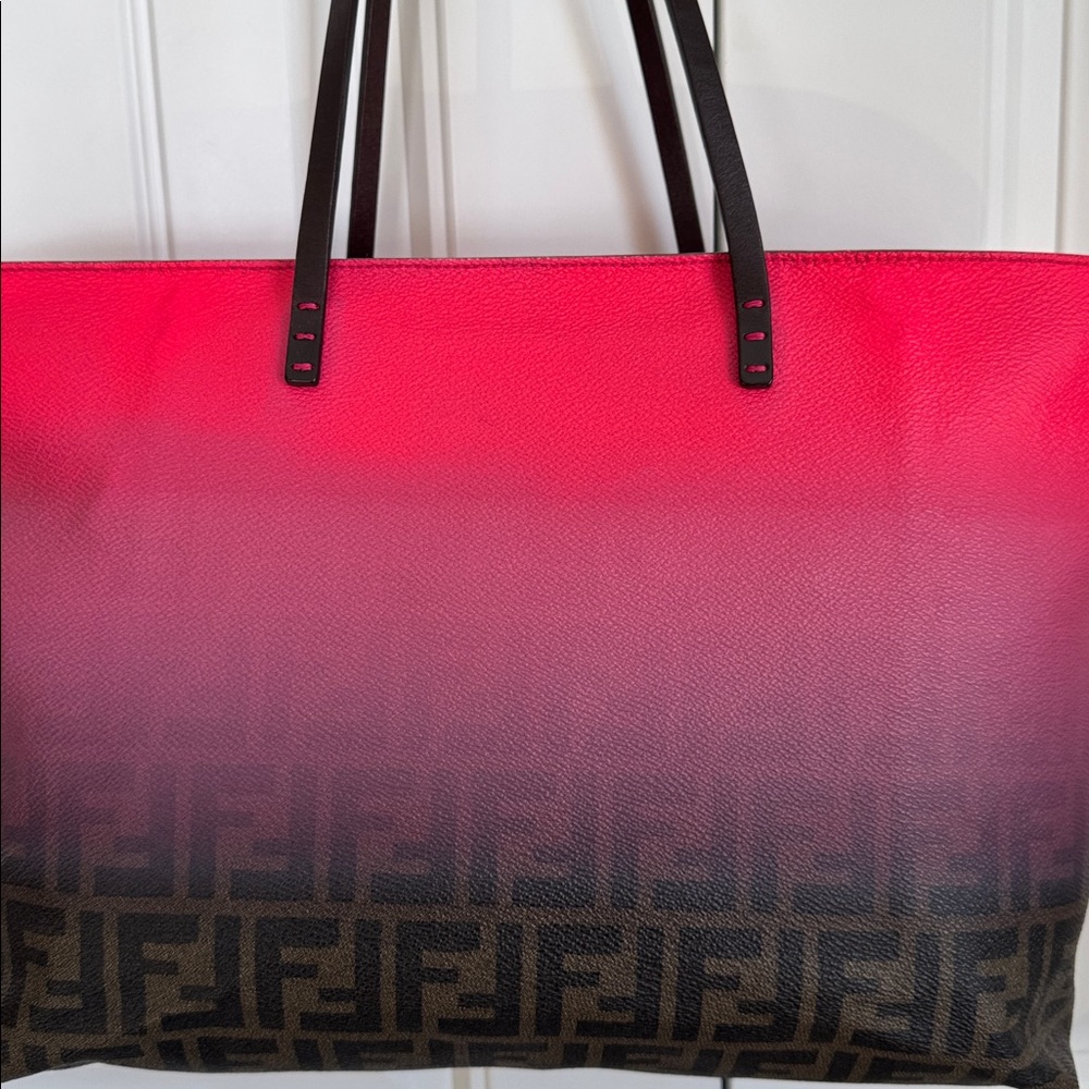 FENDI ZUCCA Monogram Ombre’ Tote - Picture 3 of 13